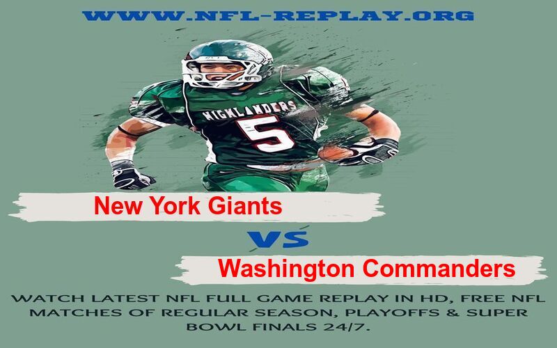 New York Giants vs Washington Commanders