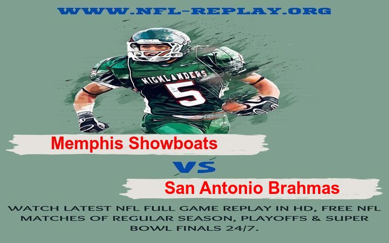 Memphis Showboats vs San Antonio Brahmas