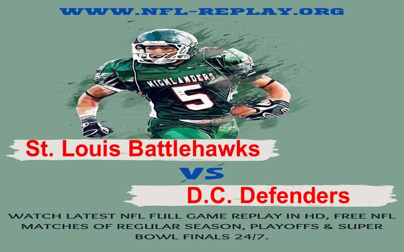 St. Louis Battlehawks vs D.C. Defenders
