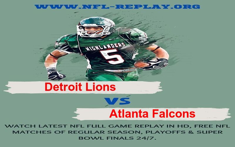 Detroit Lions vs Atlanta Falcons