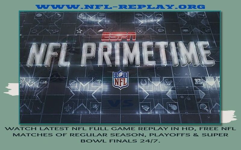 NFL PrimeTime on ESPN