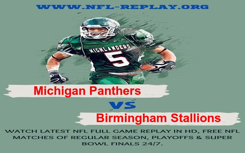 Michigan Panthers vs Birmingham Stallions