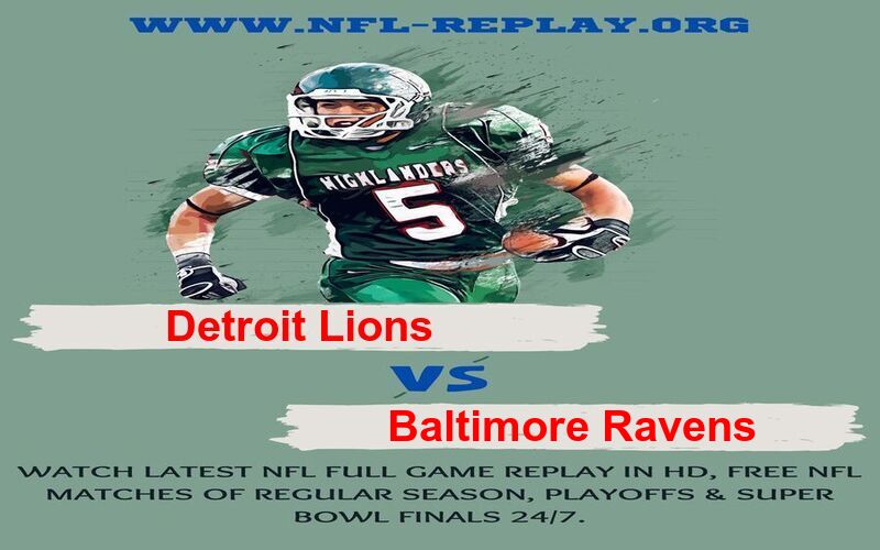 Detroit Lions vs Baltimore Ravens