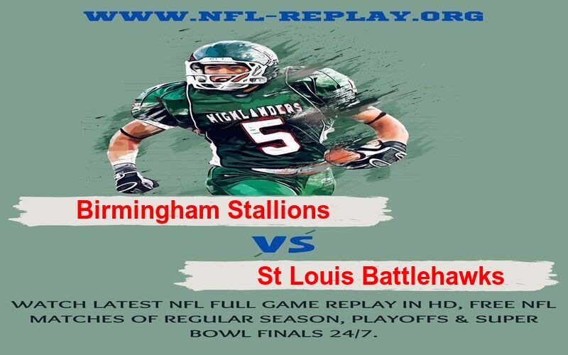 Birmingham Stallions vs St Louis Battlehawks